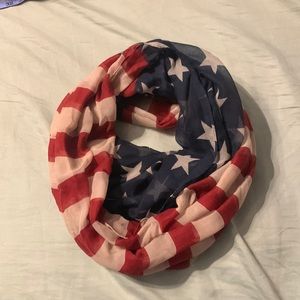 American Flag Infinity Scarf
